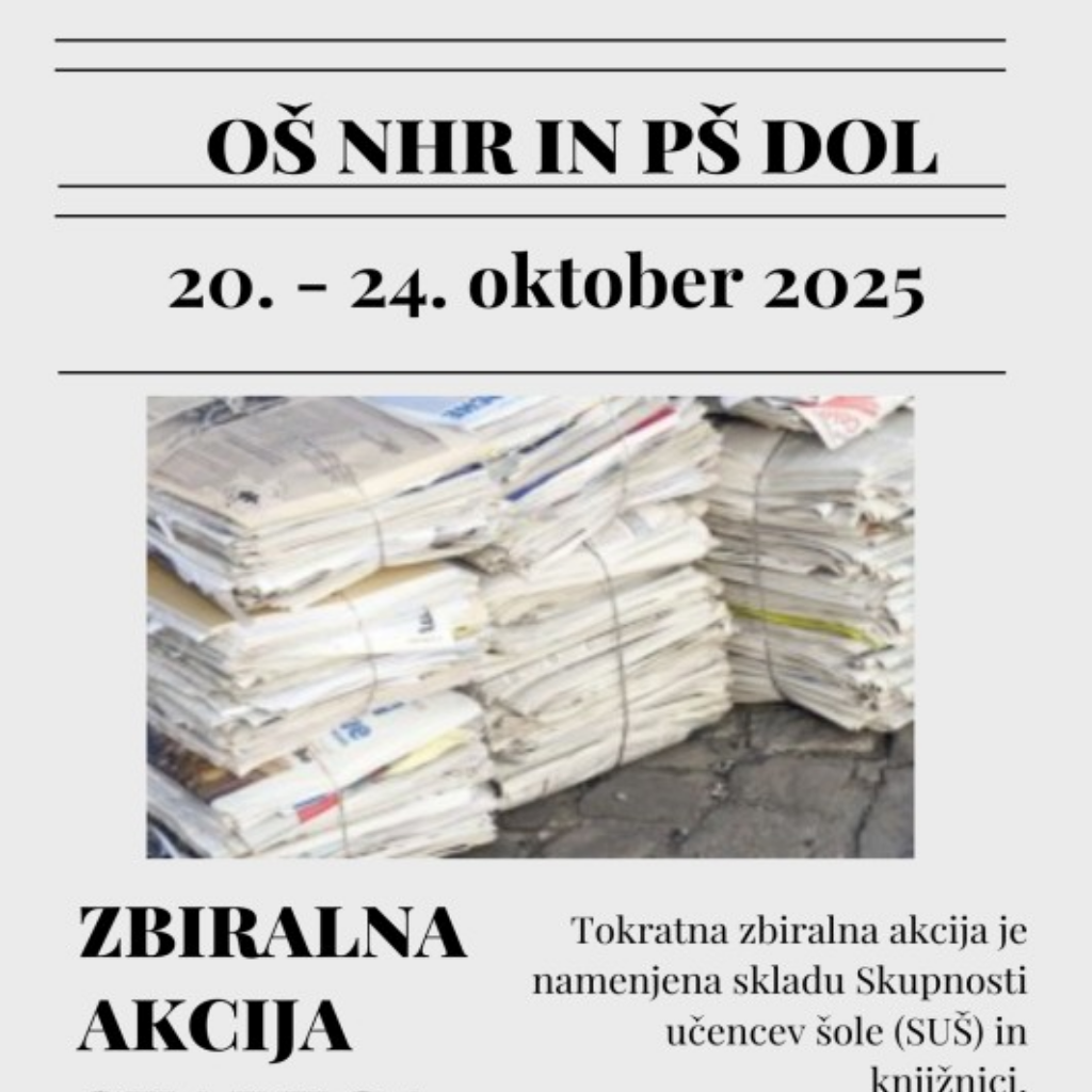 Zbiralna akcija starega papirja