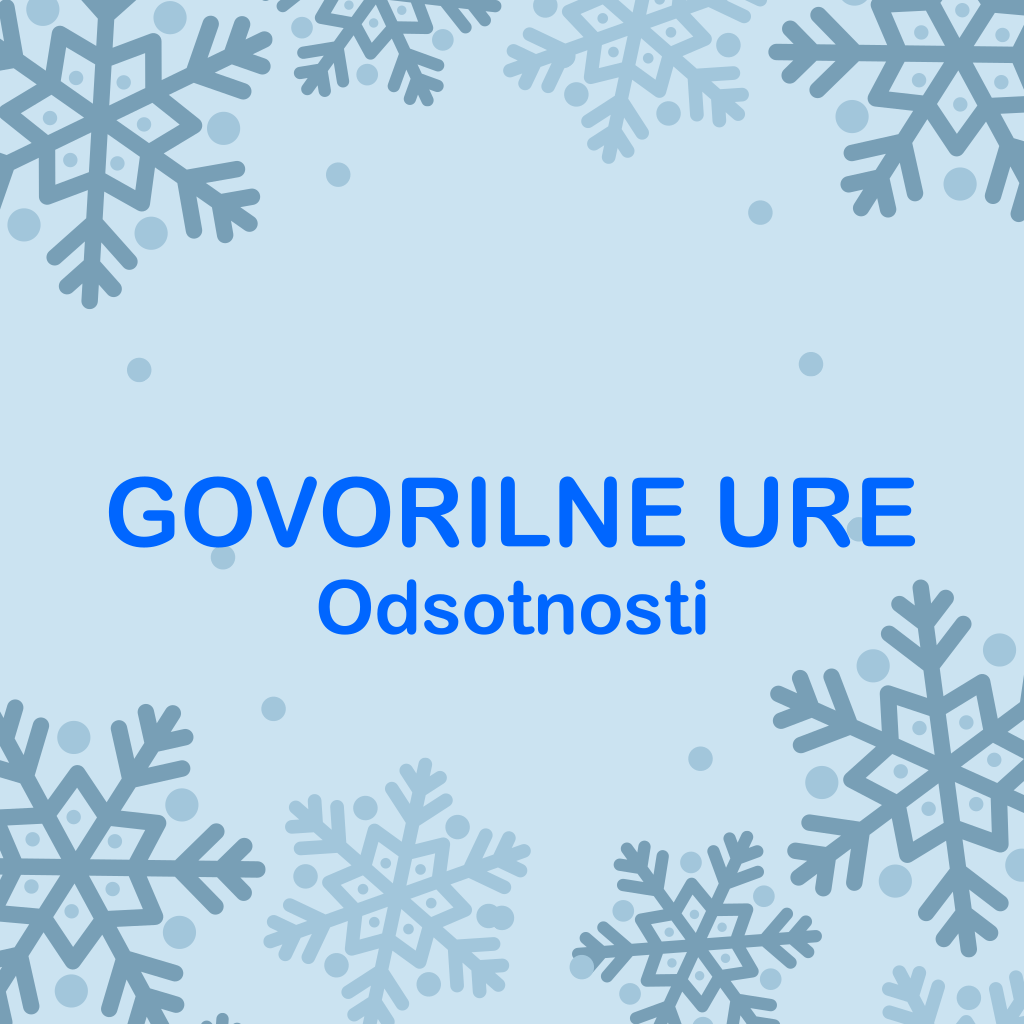 Skupne gov. ure – Odsotnosti