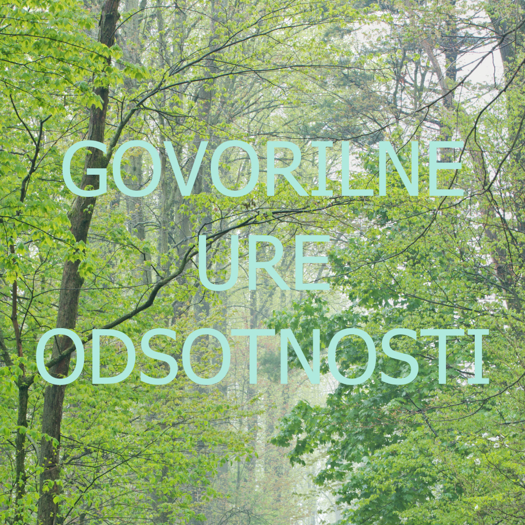 Govorilne ure - Odsotnosti