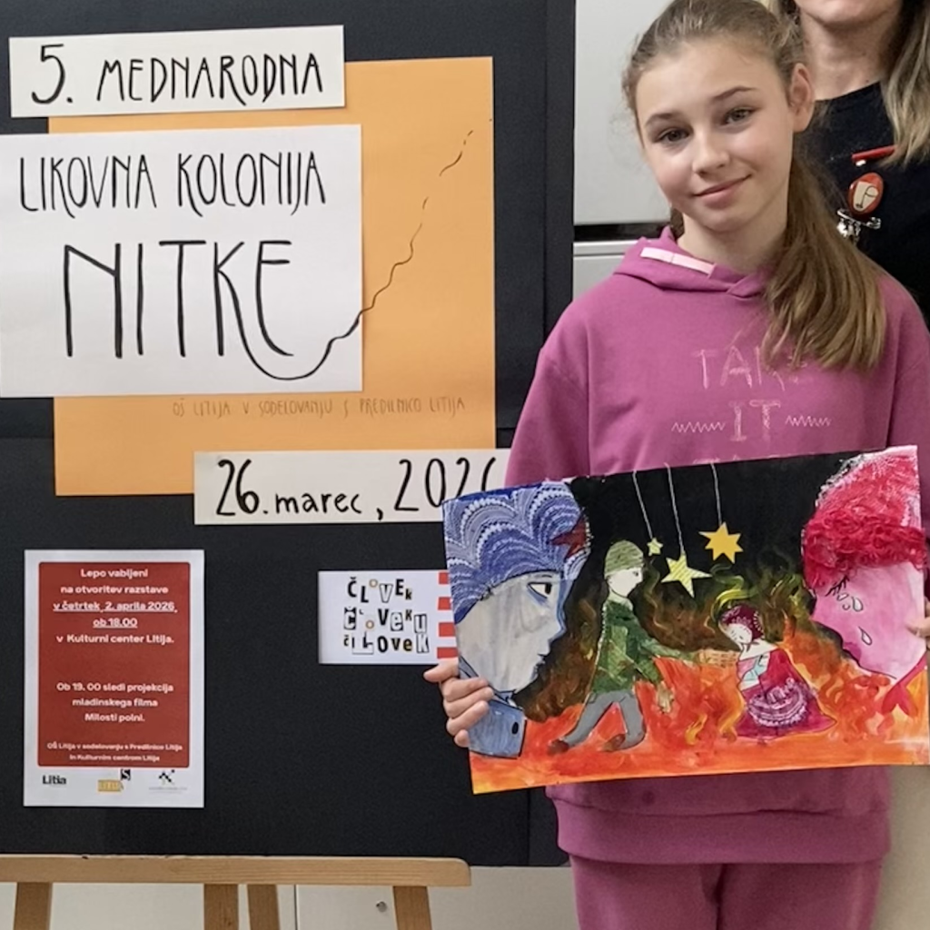 5. mednarodna likovna kolonija »Nitke«